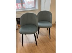 Стул на металлокаркасе Gabi 1 gray / black фото покупателя 374