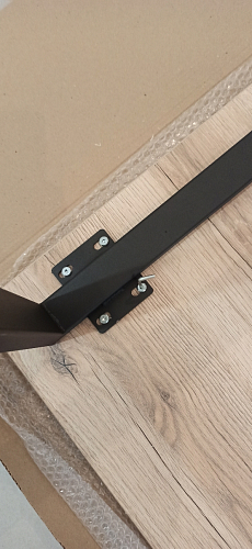 Деревянный стол Лота Лофт 140х80 дуб крафт табачный / черный матовый фото покупателя 459