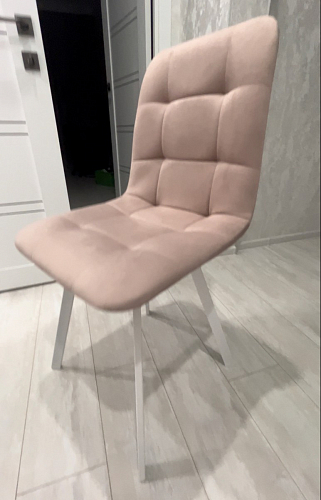 Стул на металлокаркасе Чилли К черный / зеленый фото покупателя 641