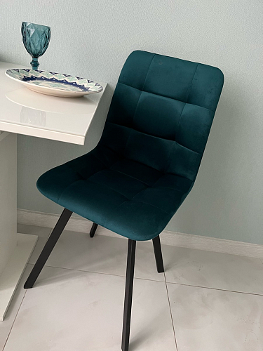 Комплект стульев Чилли 2 шт бежевый / черный фото покупателя 1265