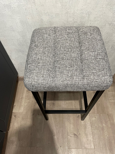 Барный стул Лофт катания лаванда / белый матовый фото покупателя 47