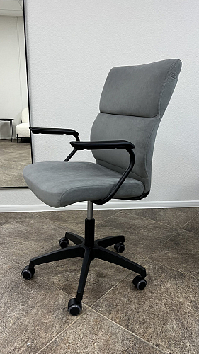 Компьютерное кресло Benefit/Бенефит флок бежевый 7 фото покупателя 62