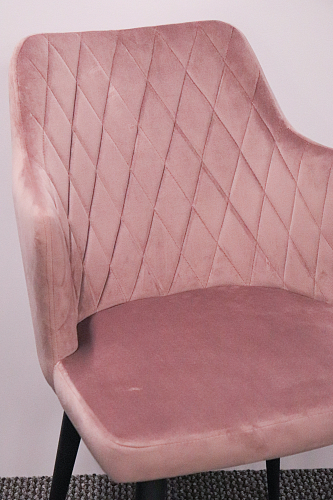 Стул на металлокаркасе Velen dark blue из шоурума 6