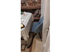 Стул на металлокаркасе Gabi blue / black фото покупателя 283