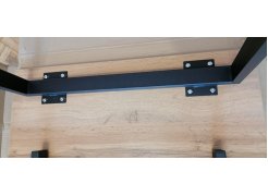 Деревянный стол Лота Лофт 120(160)х75 черный матовый / бетон светлый фото покупателя 325