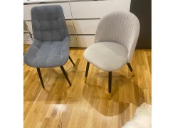 Стул на металлокаркасе Gabi blue / black фото покупателя 787