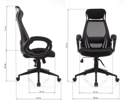 Компьютерное кресло Burgos черное