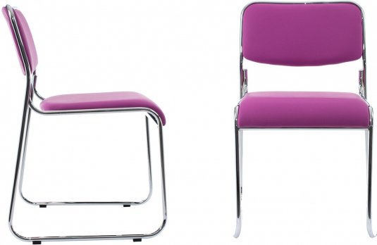 Стул Iso фиолетовый - Уцененный экземпляр