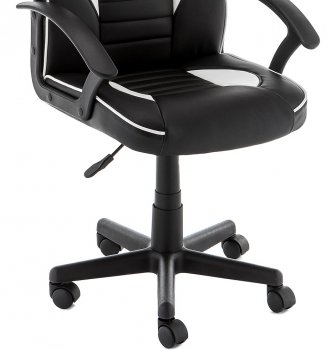 Компьютерное кресло Danger черное / белое