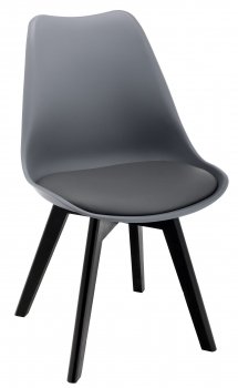 Стул Bonus черный / серый