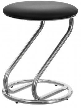 Табурет 02 №5 КЗ№ Экотекс 3022 хром / серый