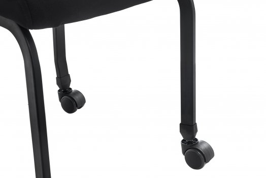 Стул Zola черный / оранжевый