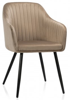 Стул на металлокаркасе Slam champagne