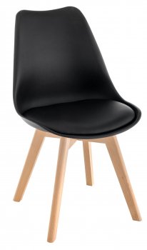Стул Bonus дерево / черный