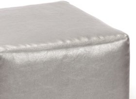 Пуф Эхо 4 серебристый