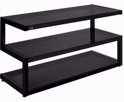 ТВ-тумба Снайк 100 см стекло черное