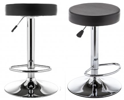 Барный стул Logo черный