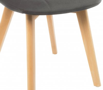 Деревянный стул Filip dark gray